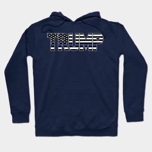 Thin Blue Line TRUMP Hoodie